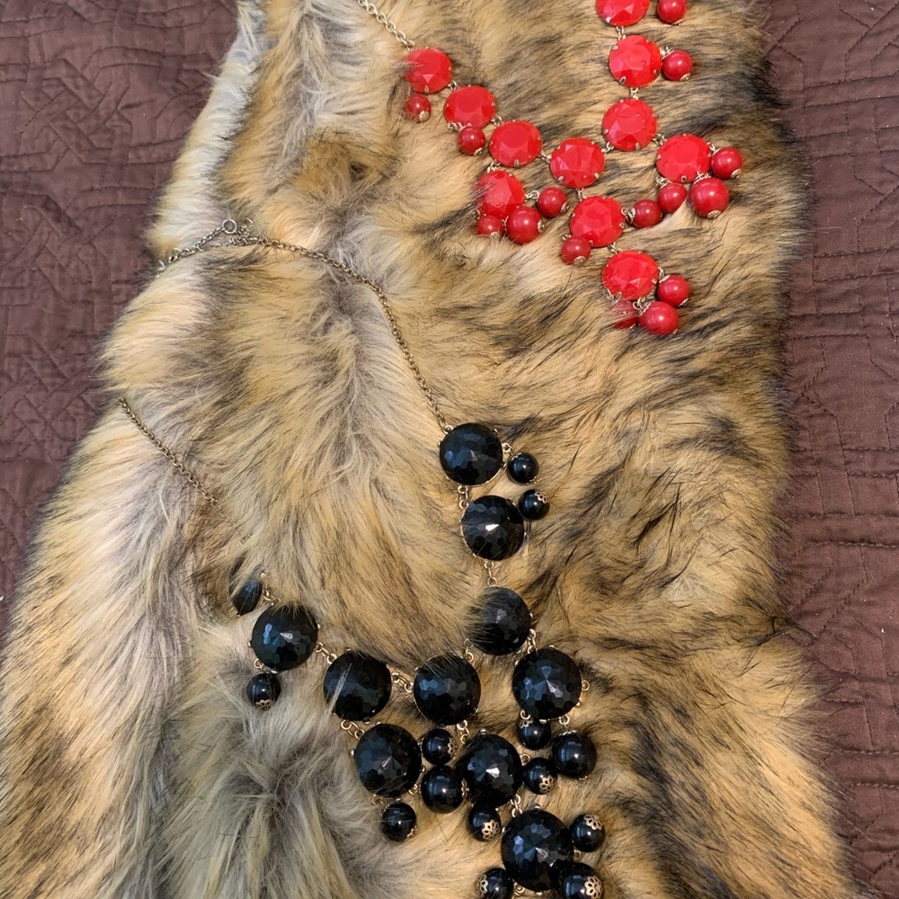 Two long necklaces for one price!